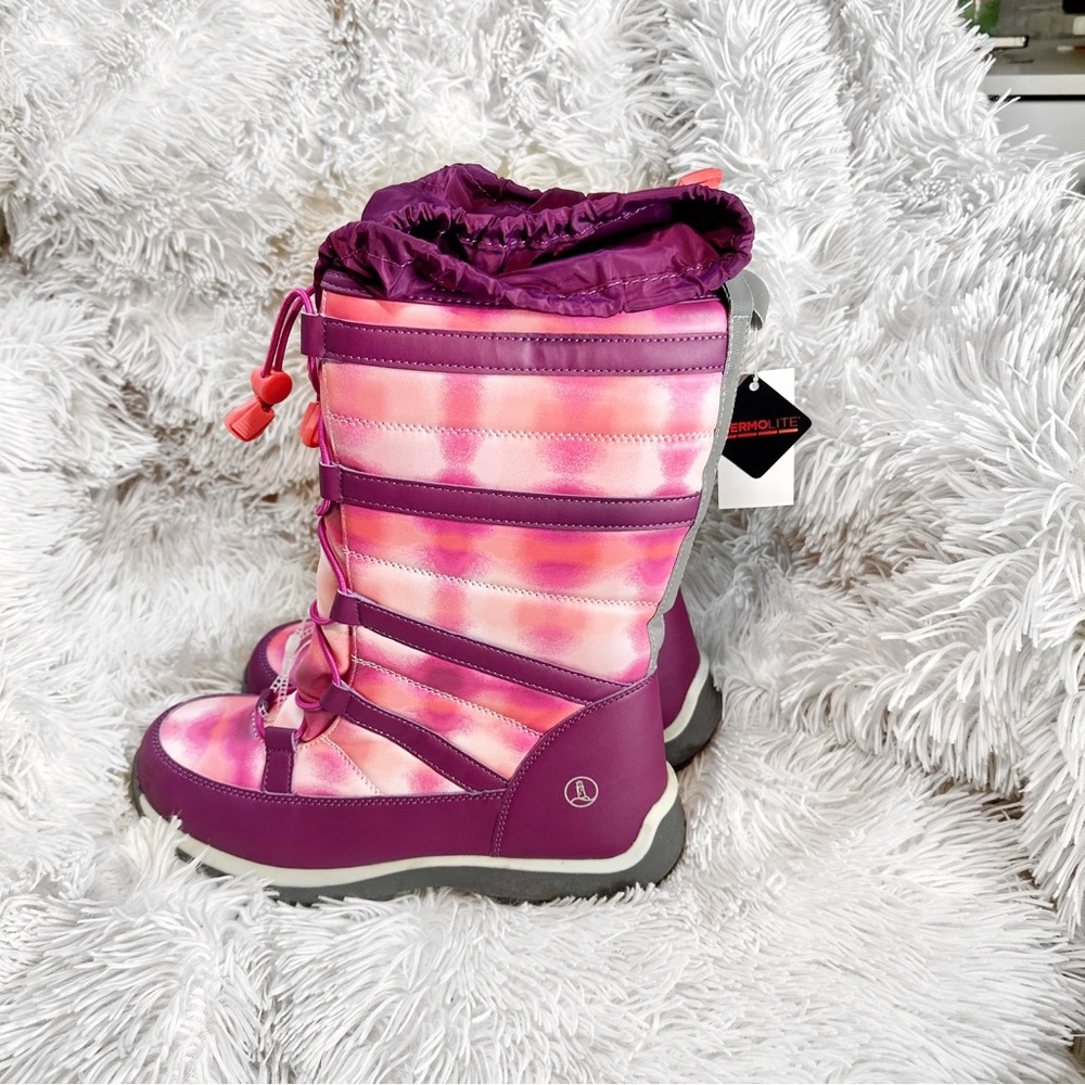 Kids' Snowflake Insulated Winter Boots